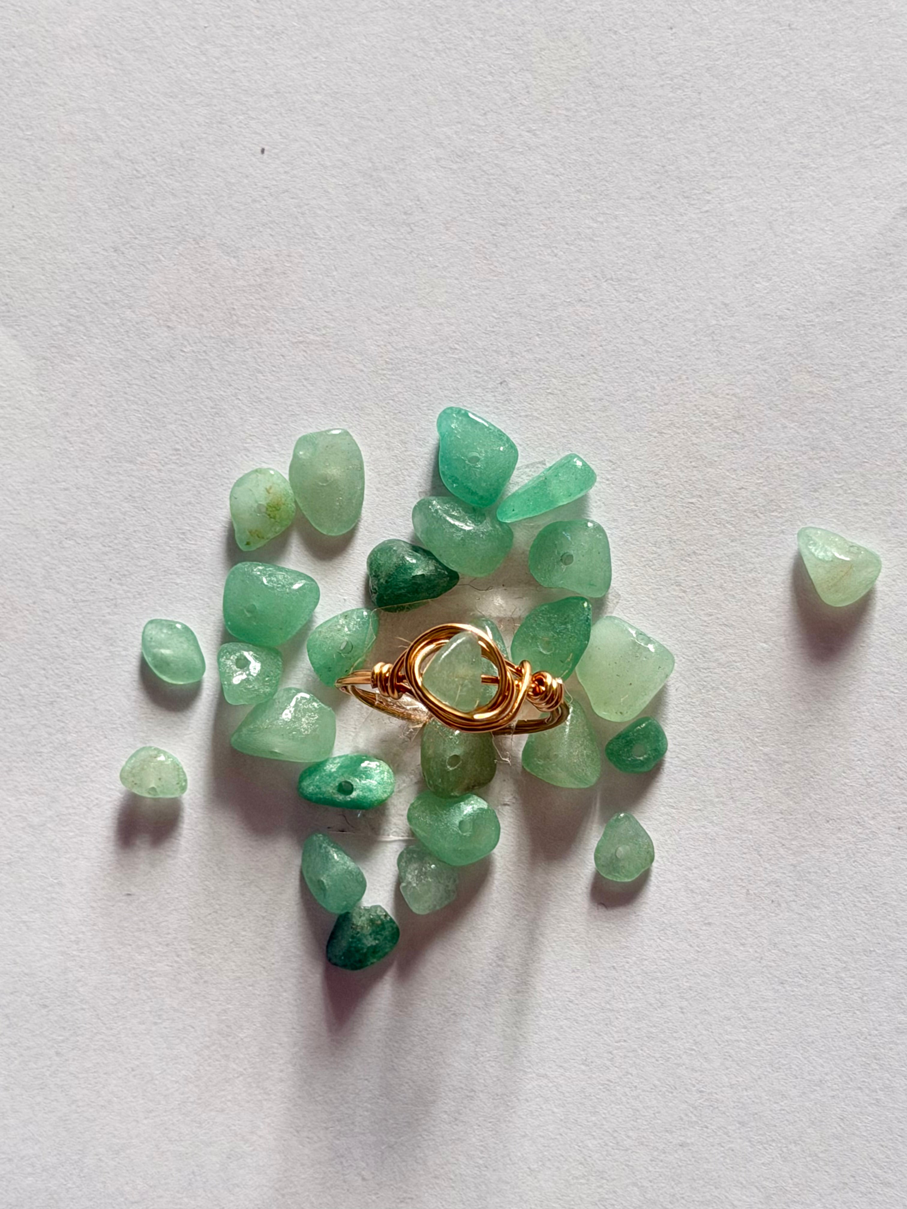 Anello con pietra 💚