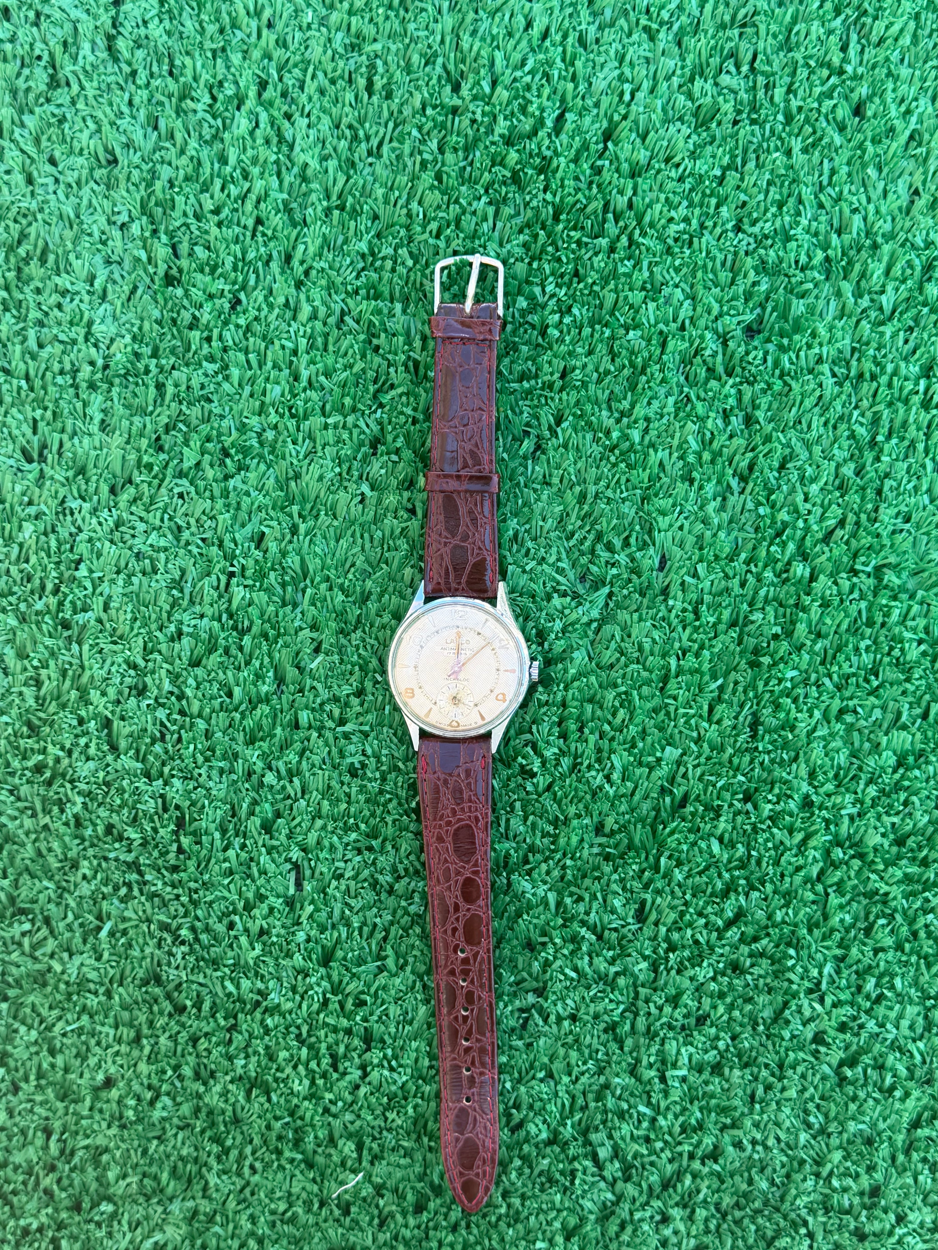 Orologio Vintage Lanco Antimagnetic Swiss Made 17 Rubini